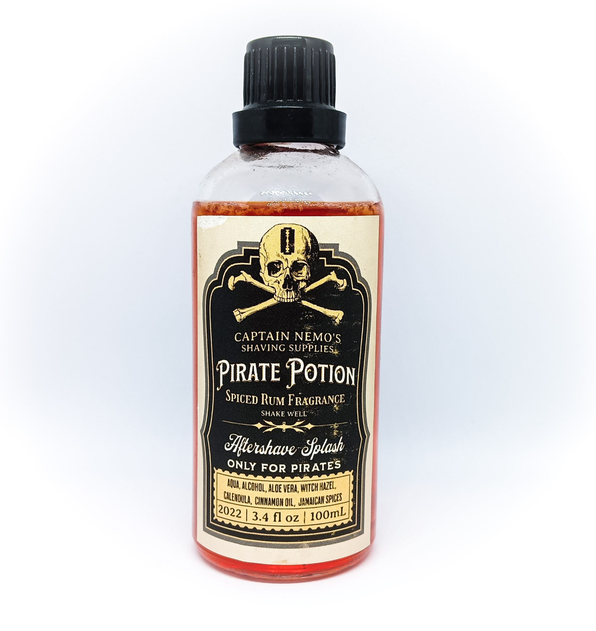 Pirate Potion Spiced Aftershave Splash – Captain Nemo's Shaving Supplies