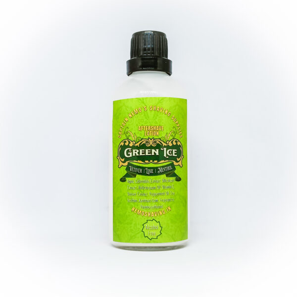 Captain Nemo's Green Ice Aftershave Lotion with Vetiver Lime and Menthol - Image 2